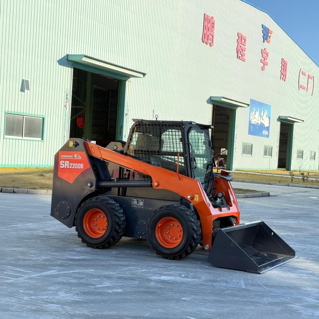 shRide-on skid-steer loader