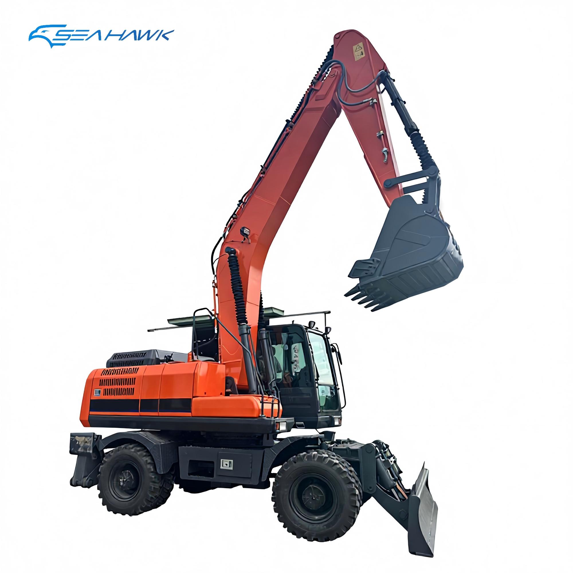 shl210 wheel excavator