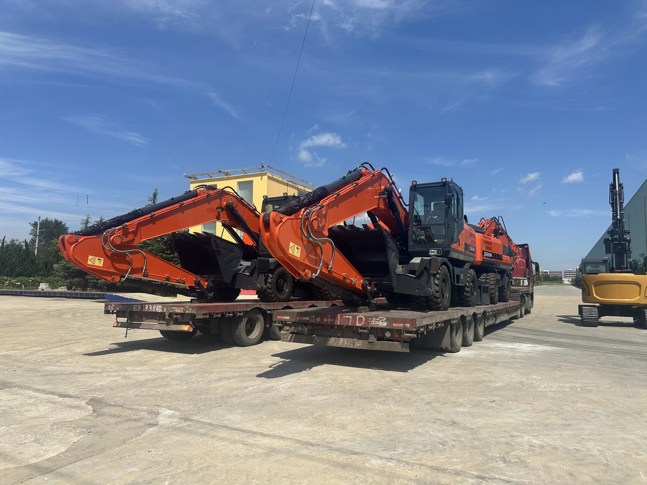 shl210 wheel excavator