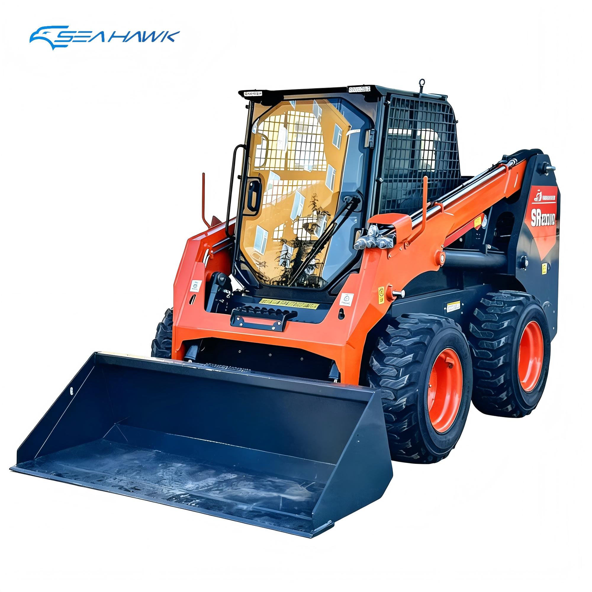 shRide-on skid-steer loader
