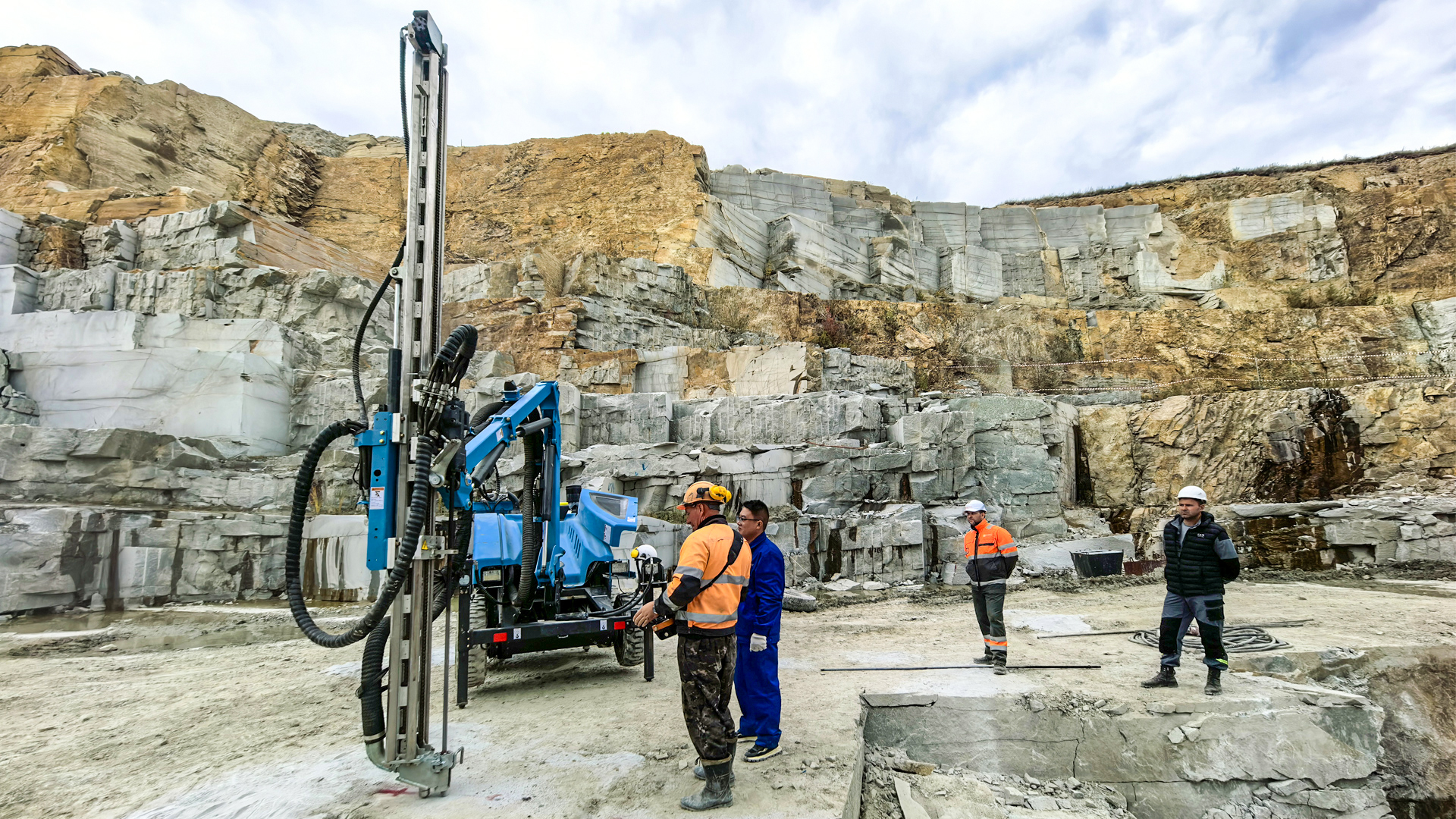 Hydraulic Rock Drill Jumbo