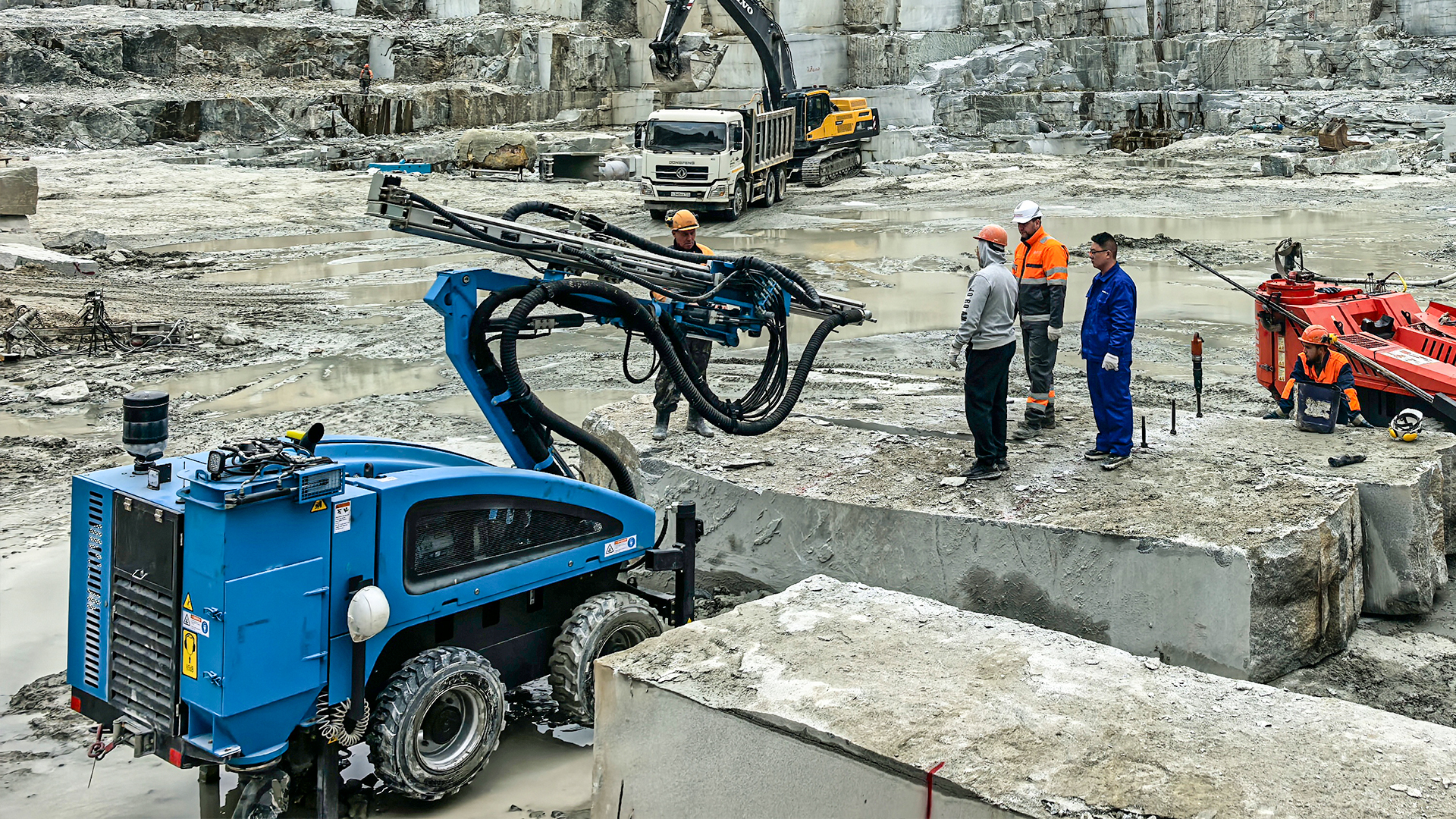 Hydraulic Rock Drill Jumbo