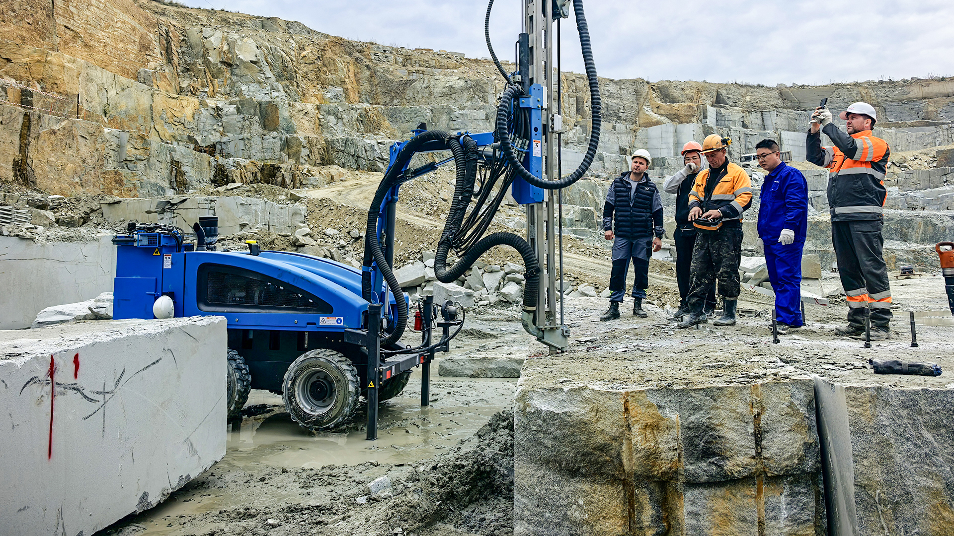 Hydraulic Rock Drill Jumbo