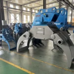 Heavy-Duty Log Grapple for Mini Diggers & Forest Cranes (1.8–20 Ton)