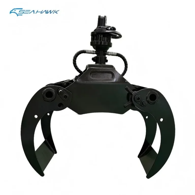 Heavy-Duty Log Grapple for Mini Diggers & Forest Cranes (1.8–20 Ton)