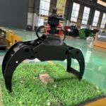 Heavy-Duty Log Grapple for Mini Diggers & Forest Cranes (1.8–20 Ton)